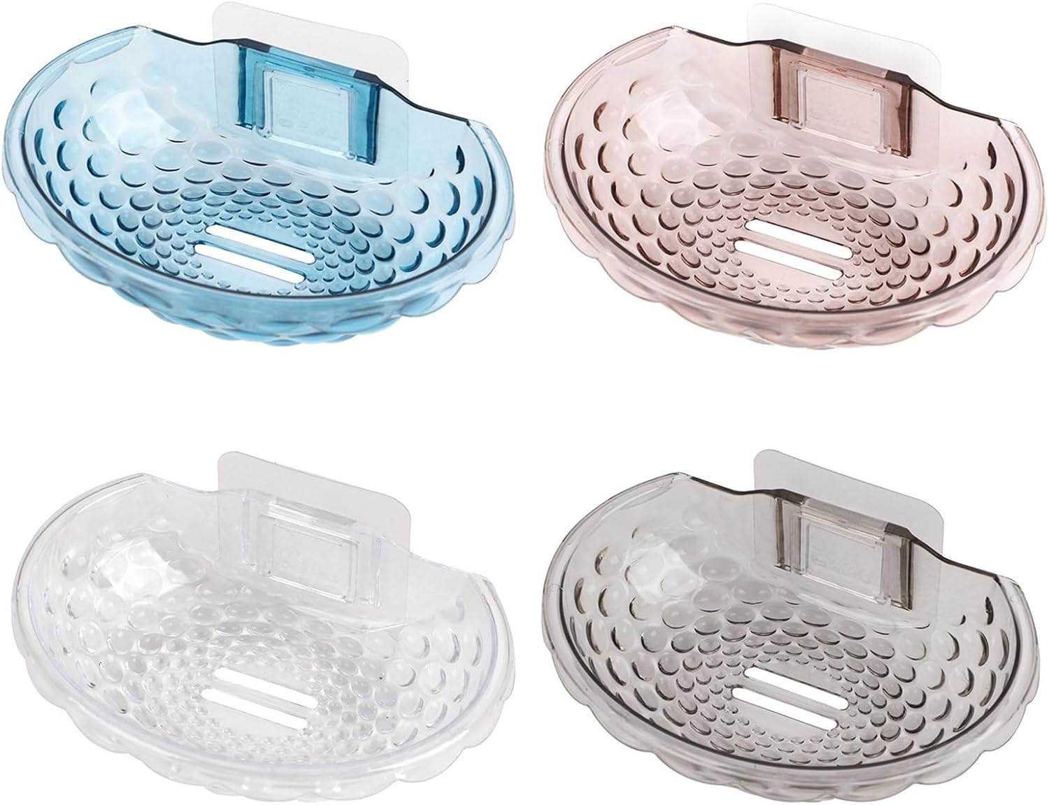 Wall Mounted Soap Holder Self Adhesive Bathroom Soap Rack