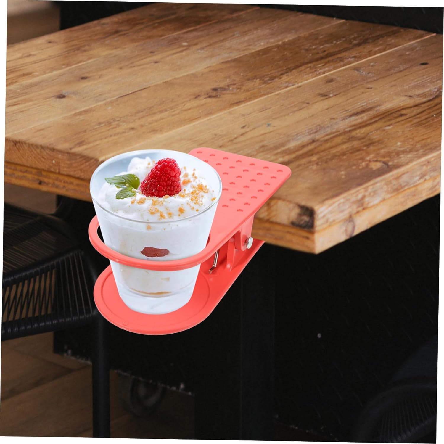 Unomor Table Cup Clamp Clip Holder for Home Office Restaurant