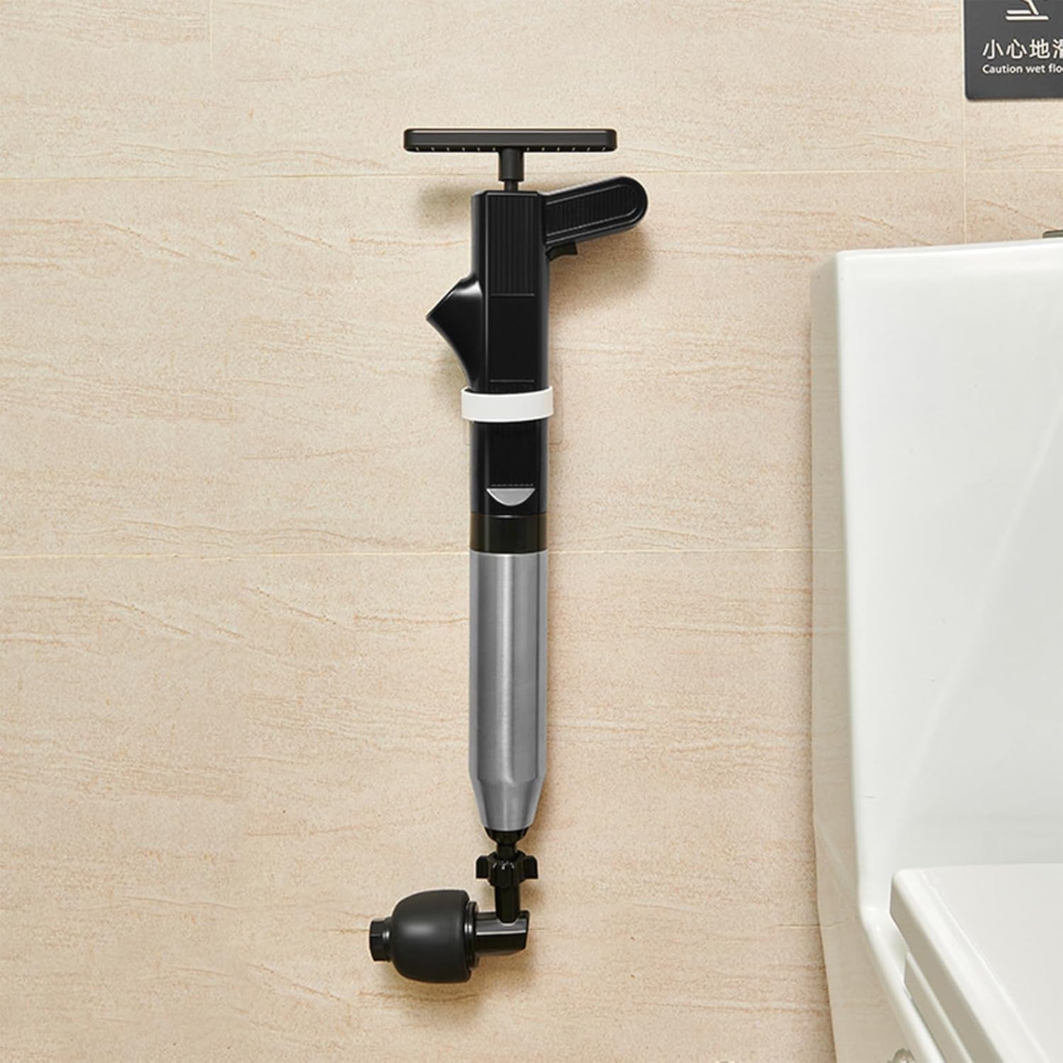 Rehomy High-Pressure Toilet Plunger with Barometer
