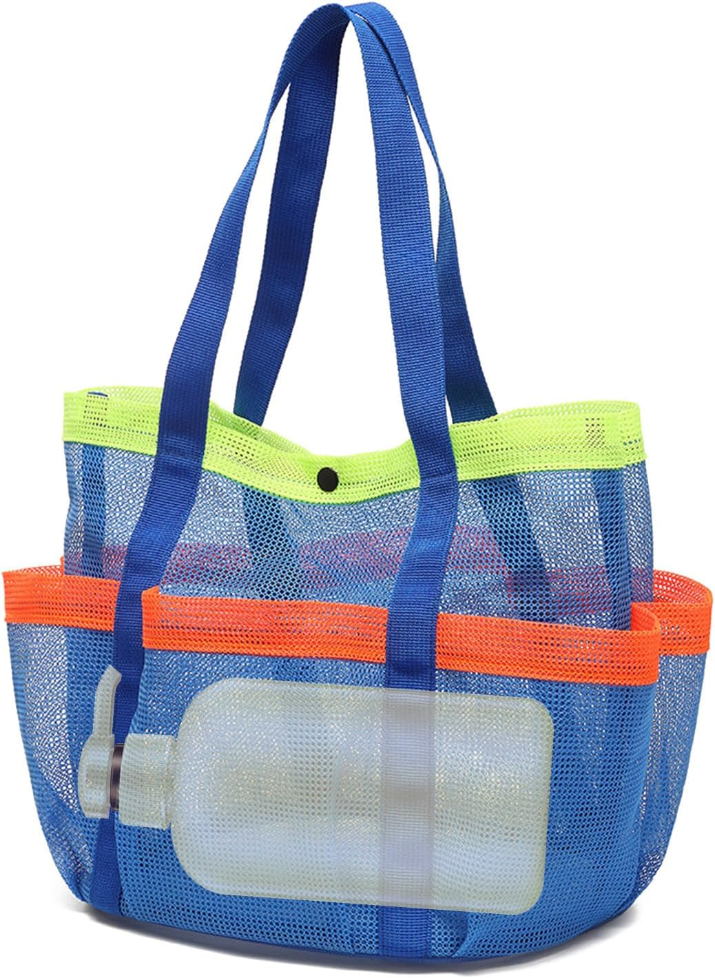 Mesh Shower Caddy - Waterproof Portable Tote With Multiple Pockets