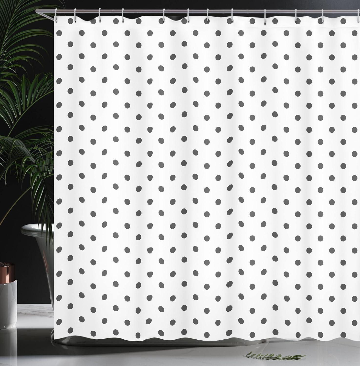 Ambesonne Abstract Shower Curtain Set with Hooks 1