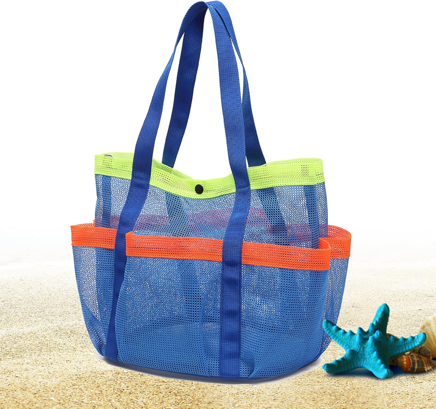 Mesh Shower Caddy - Waterproof Portable Tote With Multiple Pockets